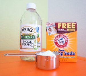 Vinegar and Baking soda