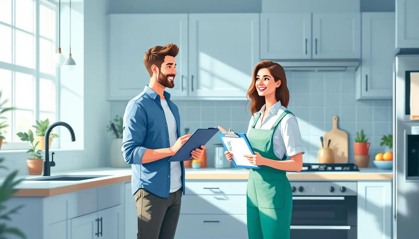 Selecting your recommended services, providing a checklist or initial house cleaner training of your home is a great idea