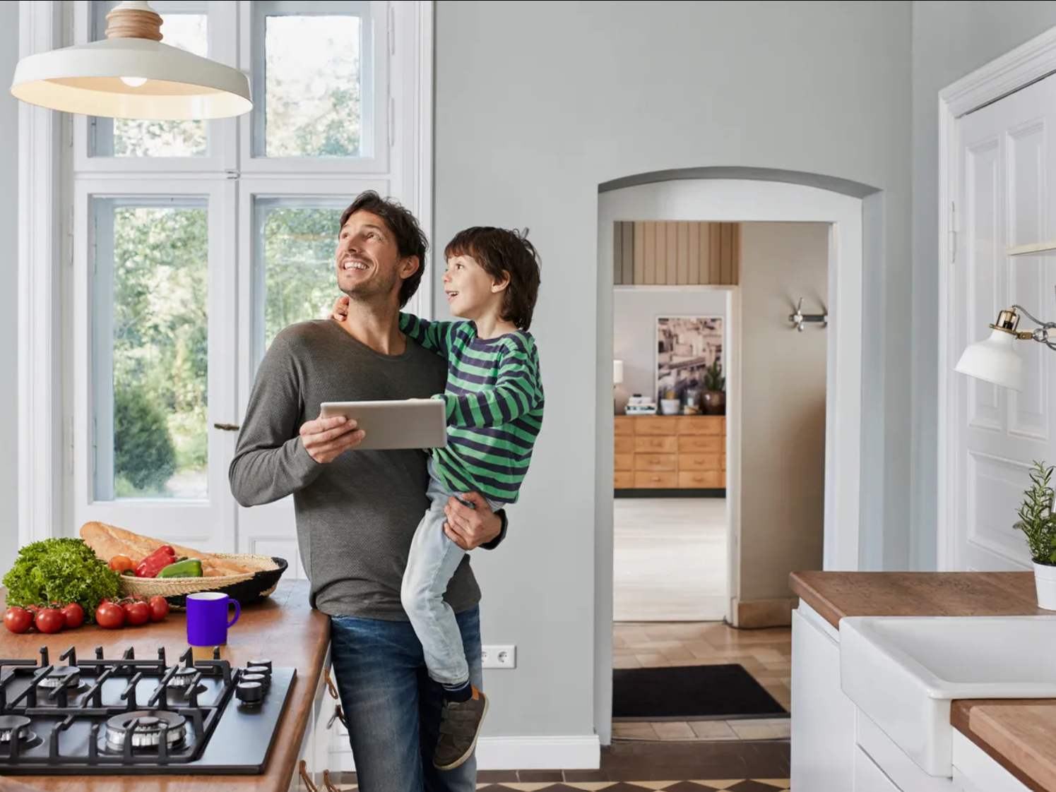Family Implementing Energy-Saving Practices Family Implementing Energy-Saving Practices