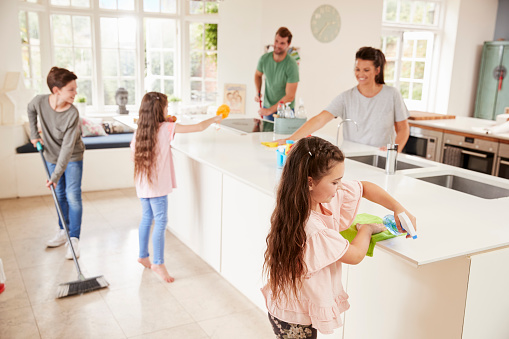 Family Spring Cleaning: Getting the Whole Family Onboard