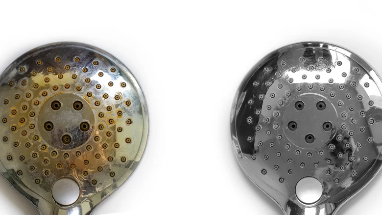 Rusted and Corroded Shower Head